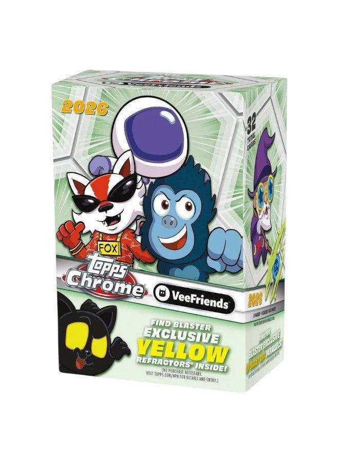lowkey stock 2026 topps chrome veefriends blaster box