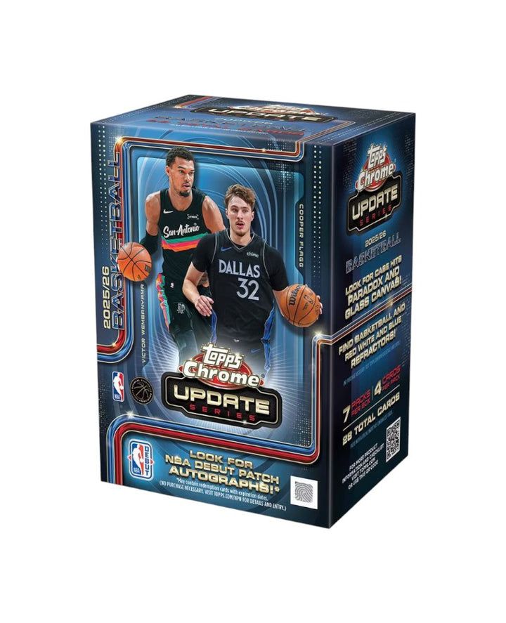 lowkey stock topps chrome basketball blaster box