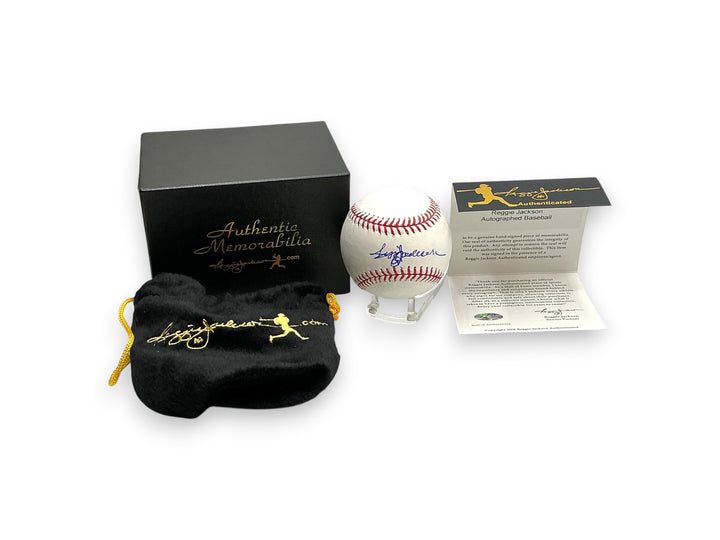 lowkey stock reggie jackson autographed baseball